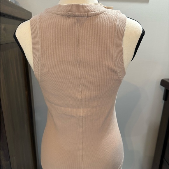 Z Supply Blush Ribbed Tank Top - Picture 5 of 5